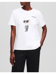 karl lagerfeld jeans ikon aquarelle k t-shirt a1w17130-100 white