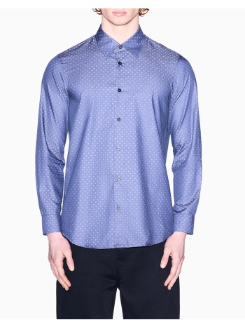 armani exchange shirt xm002739af24681-fb443 blue