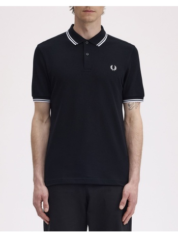 fred perry μπλουζες fred perry m3600-350 black σε προσφορά