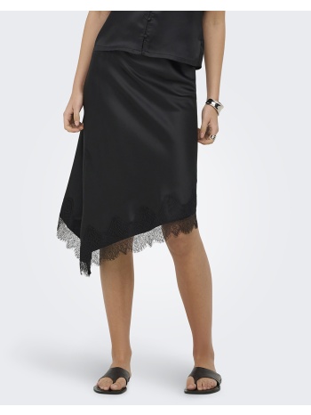 only onlfaraya satin lace skirt wvn 15380116-black black