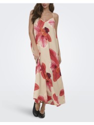 only onlresi-elanor strap big flowr dress wvn 15372628-peyoteaop:giga orchid mixed