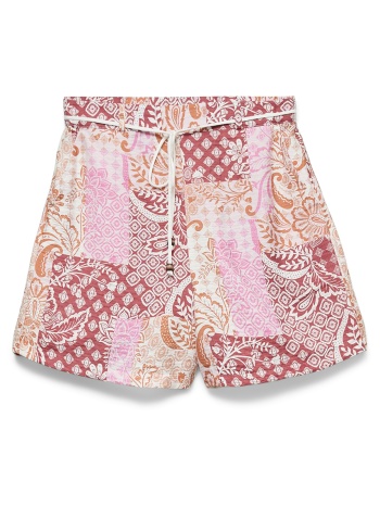 vero moda vmcille hilda hw shorts wvn 10347572-cosmospink