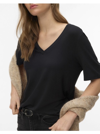 aware by vero moda awrita ss v-neck t-shirt noos