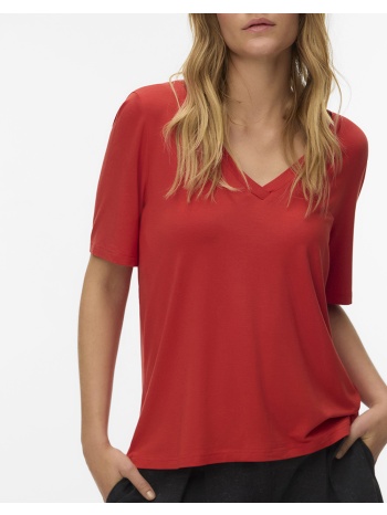 aware by vero moda awrita ss v-neck t-shirt noos
