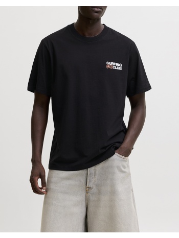 jack&jones jcomarina back print tee ss crew neck
