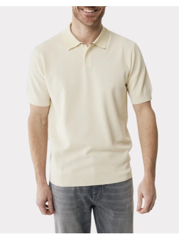 mexx polo regular fit with tipping mf007100353m-110106 cream