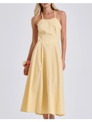 bill cost φορεμα 10-180343-0-κιτρινο yellow