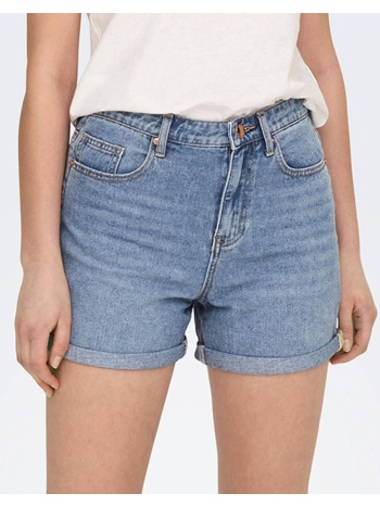 only onlphine dnm shorts noos 15196224-light blue denim