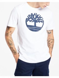 timberland μπλουζα ss kennebec river tree logo tee tb0a2c2r-100 white