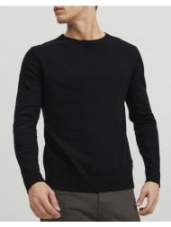 jack&jones jjeemil knit crew neck noos 12208364-black black