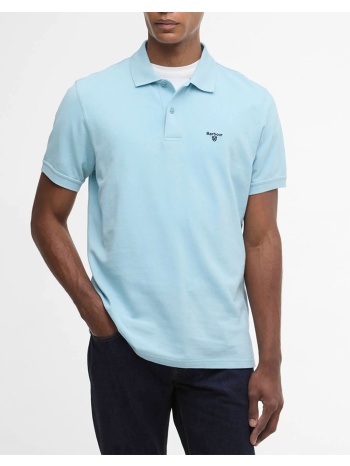barbour μπλουζα polo mml1367-brbu31.1 lightblue σε προσφορά
