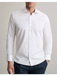 navy&green πουκαμισο comfort fit 24ng.b408/ngm-absolute white white
