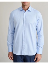 navy&green πουκαμισο comfort fit 24ng.ek070/ngm-cerulean lightblue