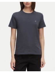 calvin klein jeans archive jersey crew tee eu lv047b224g-4xn darkslategrey