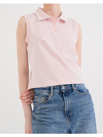 guess sarah sleeveless polo μπλουζα γυναικειο σε προσφορά