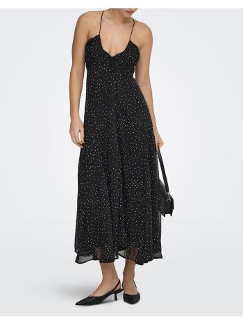 only onlelle long strap dress wvn 15373473-blacksmall white σε προσφορά