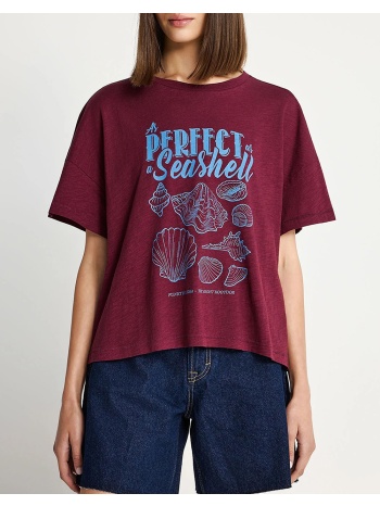 funky buddha t-shirts fbl013-149-04-burgundy bordeux