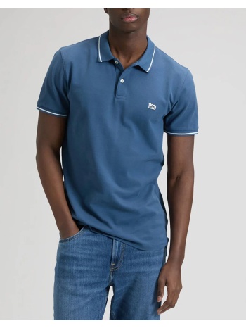 lee pique polo 112376432-academy blue blue σε προσφορά