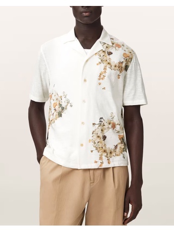 all saints fleur lis ss shirt m106se-ecru ecru σε προσφορά