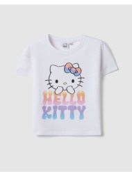 ovs t-shirt droped h-kitty 2557097-brilliant white white