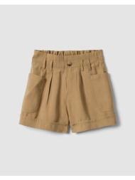 ovs shorts with belt 2603950-cartouche cinnamon
