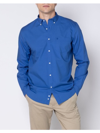 the bostonians πουκαμισο ποπλινα regular fit plain poplin σε προσφορά