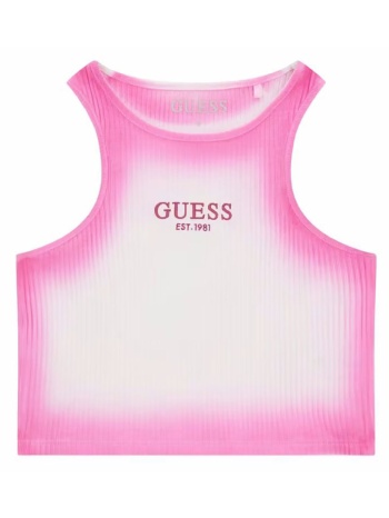 guess rib sl tank top μπλουζα παιδικο girl j6gi22kcsk4-g4a2 σε προσφορά