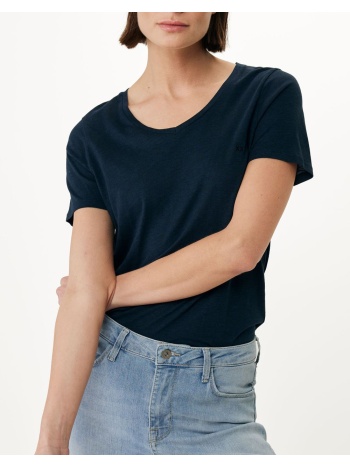 mexx femmie basic v-neck tee mf007800541w-194020 navyblue σε προσφορά