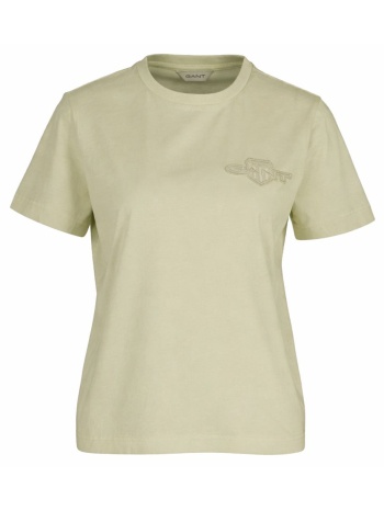 gant μπλουζα κμ reg tonal shield ss t-shirt 3gw4202589-3 σε προσφορά