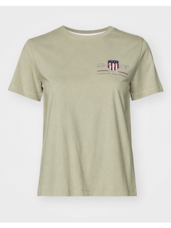 gant μπλουζα κμ reg archive shield ss t-shirt 3gw4200277-3 σε προσφορά