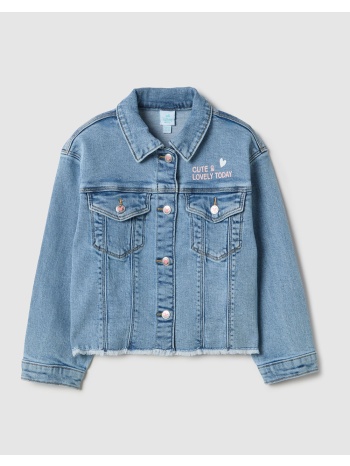 ovs denim jacket minnie 2514650-light blue denimblue