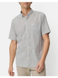 camel active πουκαμισο κ.μ. stripes b.d. c261-409262-7s62-04 ecru