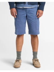 timberland twill cargo short tb0a44xt-eyo blue