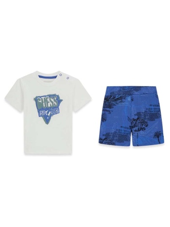 guess set ss t-shirt+active shorts σετ παιδικο boy σε προσφορά