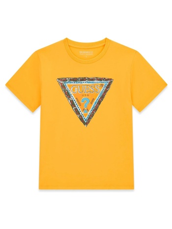 guess ss t-shirt μπλουζα παιδικο boy l6gi00k8hm4-g275 yellow σε προσφορά