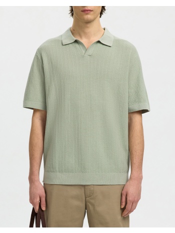 selected slhmattis ss linen blend struc polo noos σε προσφορά