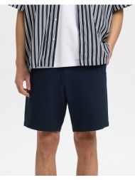 selected slmkarl-seersucker regular shorts noos 16092367-sky captain darkblue