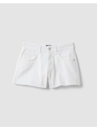 ovs white drill short 2657154-white white