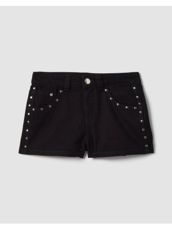 ovs studs short 2657129-black denimblack