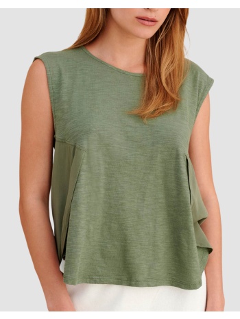 attrattivo μπλουζα 9836234-xaki khaki σε προσφορά