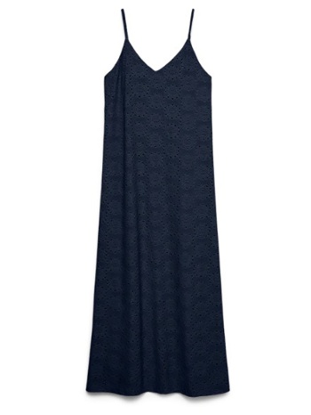 vero moda vmtassa liv singlet ancle dress jrs 10344374-navy σε προσφορά