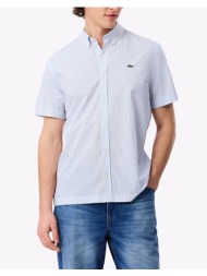lacoste υποκαμισο κμ shirt ss 3ch2346-9ar lightblue