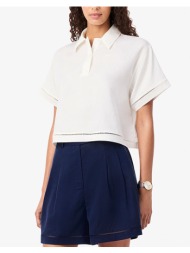 lacoste υποκαμισο κμ shirt ss 3cf0061-70v offwhite