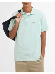 barbour μπλουζα polo mml1367-brbu11 mintgreen