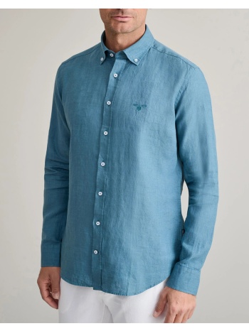 navy&green πουκαμισο comfort fit 24ng.ad21/1b.1-ocean blue σε προσφορά