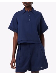 lacoste υποκαμισο κμ shirt ss 3cf0061-166 darkblue