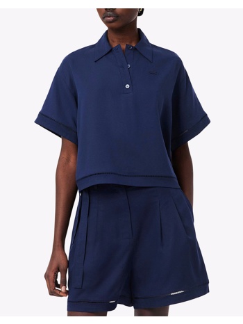 lacoste υποκαμισο κμ shirt ss 3cf0061-166 darkblue σε προσφορά