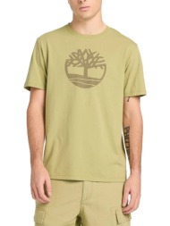 timberland μπλουζα kennebec river tree logo tee tb0a2c2r-bq0 mintgreen