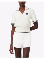 lacoste πουλοβερ κμ sweaters 3af9842-70v cream