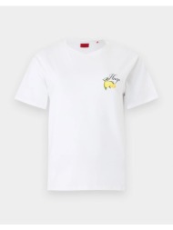 hugo casual t-shirt 10277507 01 50556981-100 white